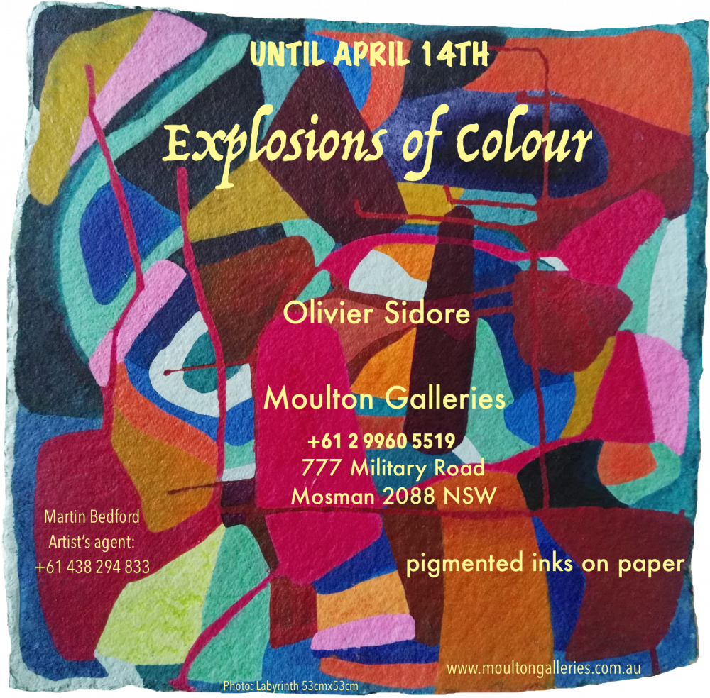 Exposition à Sydney - Exhibition in Sydney